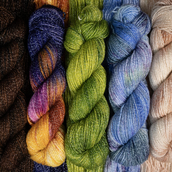 Unearthed Spring Collection Sparkle Fingering (50g)