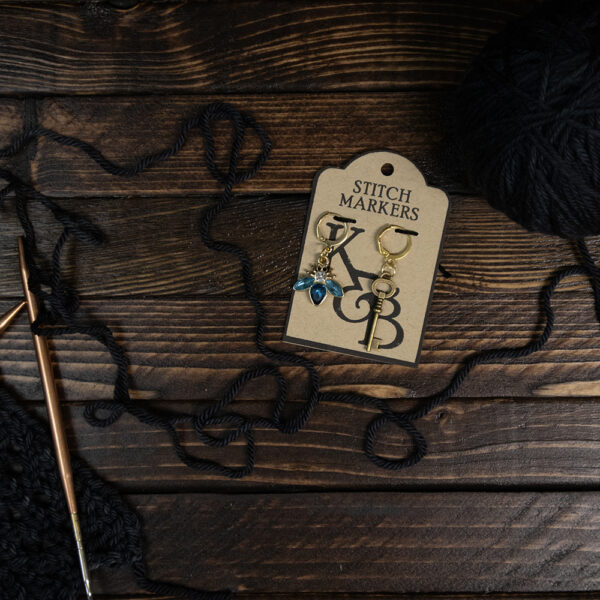 Bees & Keys Stitch Markers