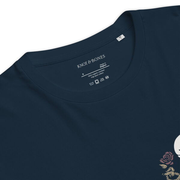 Vintage Knot & Bones Unisex Organic Ribbed Neck Tee