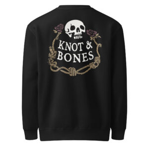 Vintage Knot & Bones Unisex Premium Crew Neck