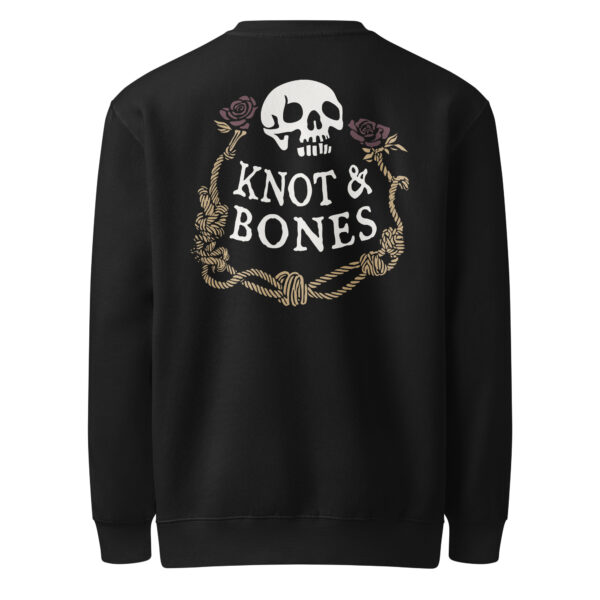 Vintage Knot & Bones Unisex Premium Crew Neck