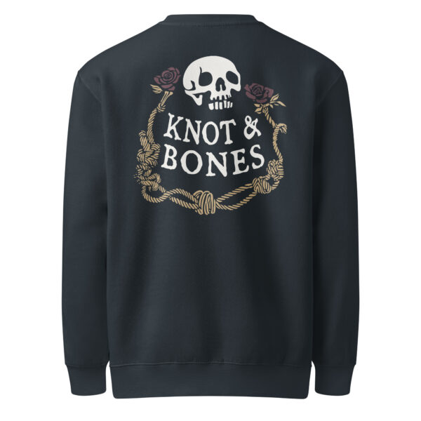 Vintage Knot & Bones Unisex Premium Crew Neck