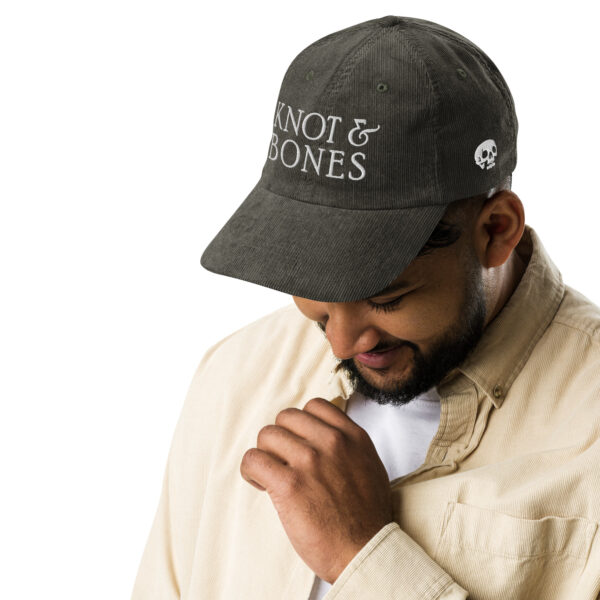 Vintage Knot & Bones Corduroy Cap