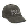 Vintage Knot & Bones Corduroy Cap