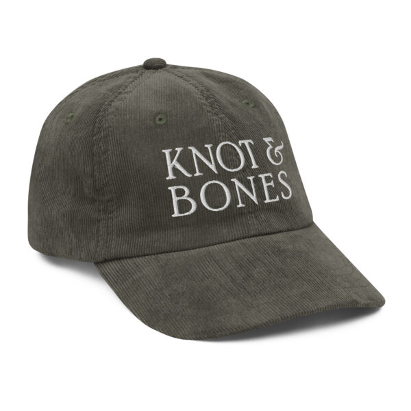 Vintage Knot & Bones Corduroy Cap